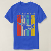 T-shirt Id Rather Be Skydiving (Design devant)