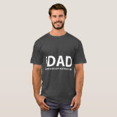 T-shirt IDAD blanc (Devant entier)