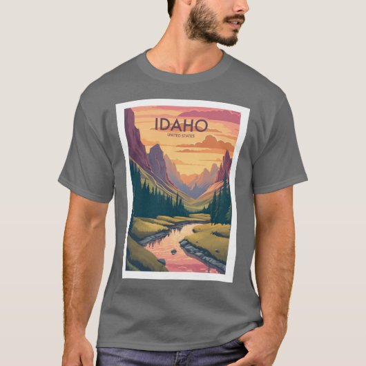 T-SHIRT IDAHO 1 (Devant)