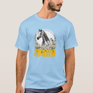T-shirt Idaho Appaloosa avec bordure