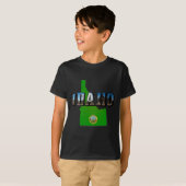 T-shirt Idaho Carte, sceau et texte de l'image (Devant entier)