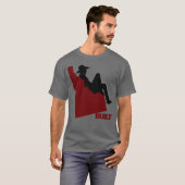 T-shirt Idaho Cowboy (Devant entier)