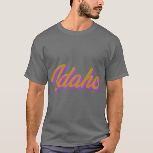 T-shirt Idaho ID American State Pride Love 6 (Devant)