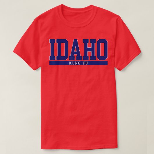 T-shirt Idaho Kung Fu (Design devant)