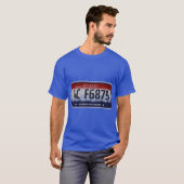 T-shirt Idaho License Plate (Devant entier)