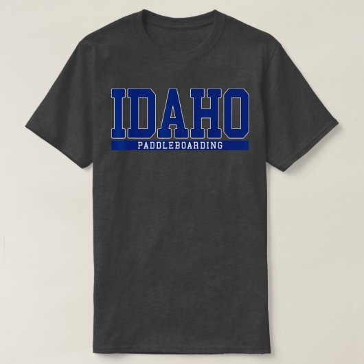 T-shirt Idaho Paddleboard (Design devant)