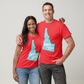 T-shirt Idaho Roots Aqua Vert (Unisexe)