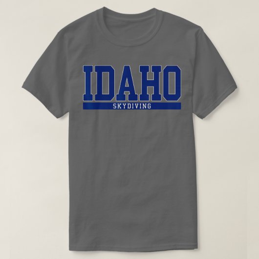 T-shirt Idaho Skydiving (Design devant)