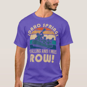 T-shirt Idaho Springs rafting