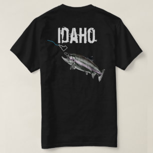 T-SHIRT IDAHO STEELHEAD - ICI PÊCHE DE PÊCHE - IDAHO FRAPP