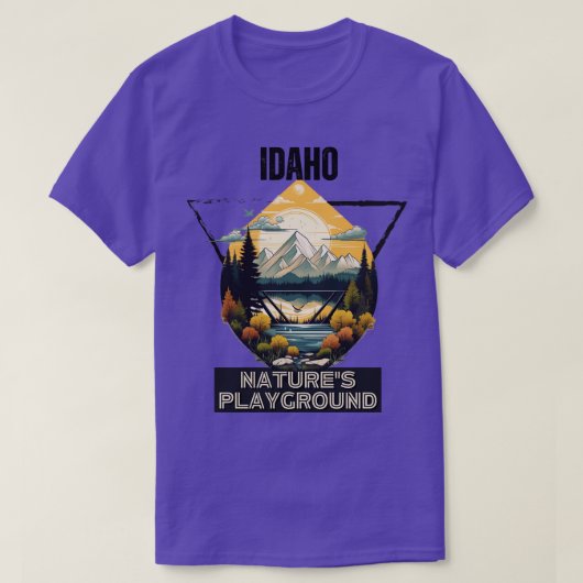 T-shirt IDAHO vibes 2 (Design devant)