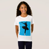 T-Shirt iDance (bleu) (Devant entier)