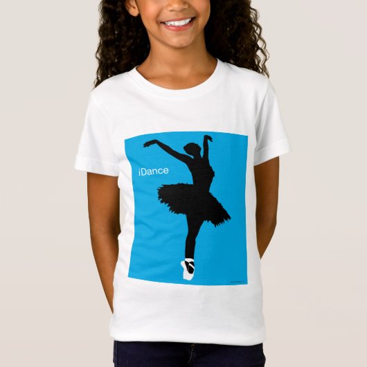 T-Shirt iDance (bleu) (Devant)