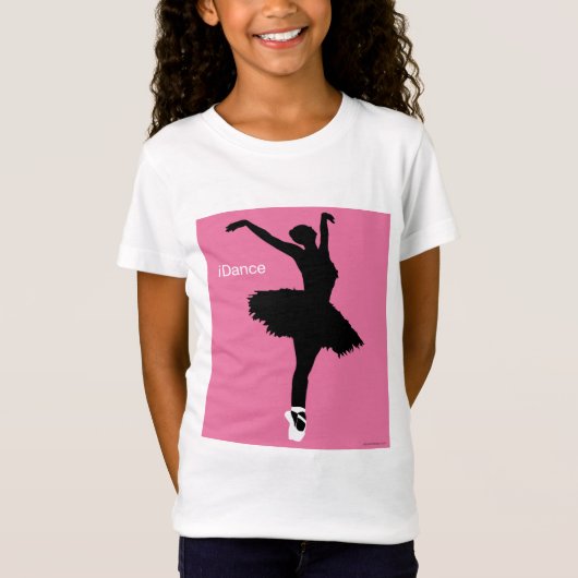 T-Shirt iDance (rose) (Devant)