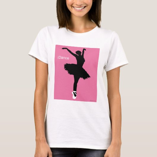 T-shirt iDance (rose) (Devant)