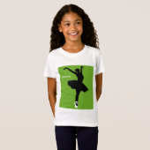 T-Shirt iDance (vert) (Devant entier)