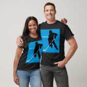 T-shirt iDangle (hockey) (Unisexe)