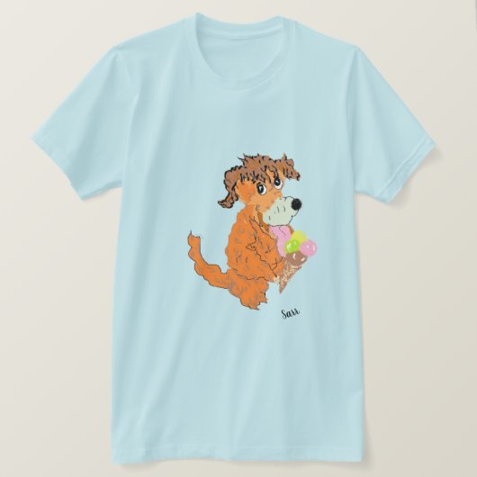 T-Shirt : Idéal pour une chaude journée d'été (Design devant)