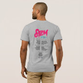 T-shirt Idéaux STEM pour hommes - gris (Dos entier)