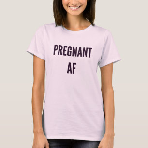 T-shirt Idée AF enceinte de cadeau de jour de mères