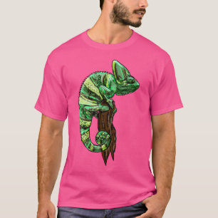 T-shirt Idée animale Cool de la jungle tropicale de Chamel