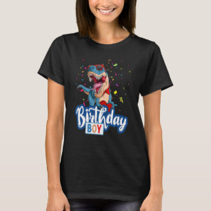 T-shirt Idée Anniversaire Dinosaure Pour Enfants & Dino Re