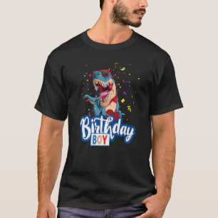 T-shirt Idée Anniversaire Dinosaure Pour Enfants & Dino Re