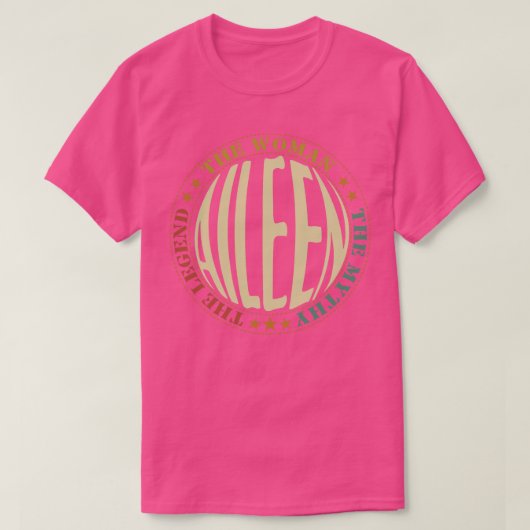 T-shirt Idée cadeau Aileen (Design devant)