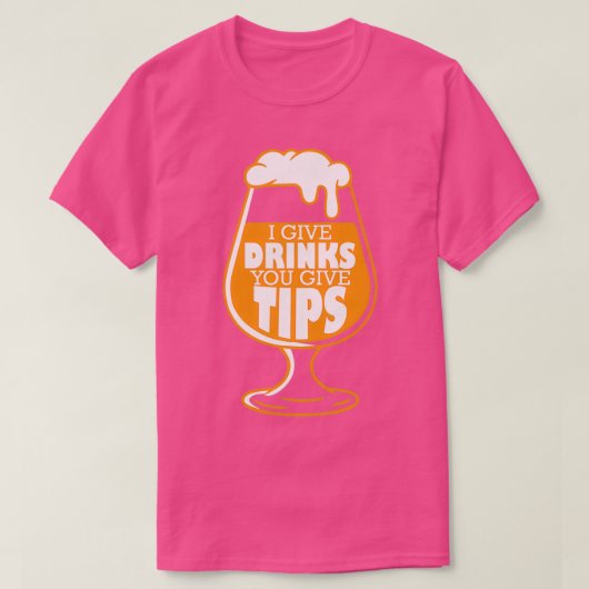 T-shirt Idée cadeau Bartender 6 (Design devant)