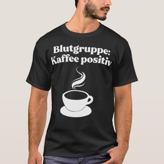 T-shirt Idée cadeau café (Devant)