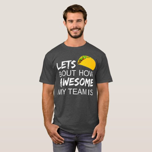 T-shirt Idée cadeau d'appréciation de l'employé Taco pour  (Devant entier)