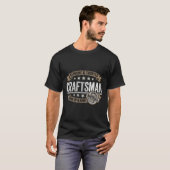 T-shirt Idée cadeau de l'artisan (Devant entier)