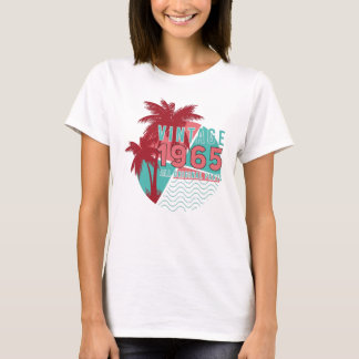 T-shirt Idée cadeau de palmier Vintage 1965
