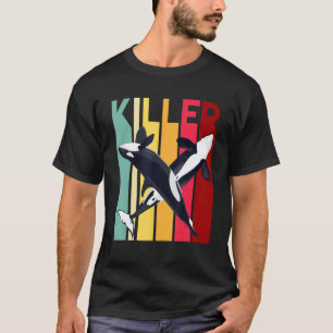 T-shirt Idée cadeau de tueur baleine animaux de mer Orca