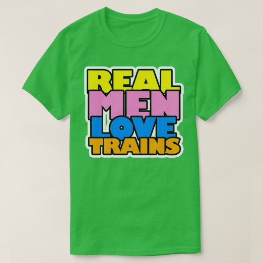 T-shirt Idée cadeau des rails ferroviaires (Design devant)