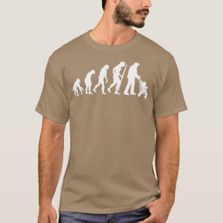 T-shirt Idée cadeau grand-père pram Evolution