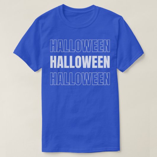 T-shirt Idée cadeau Halloween simple Idée costume Hallowee (Design devant)