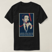 T-shirt Idée cadeau John Mulaney ne sera jamais président  (Design devant)