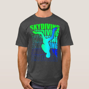 T-shirt Idée cadeau parachutiste parachute skydiver s