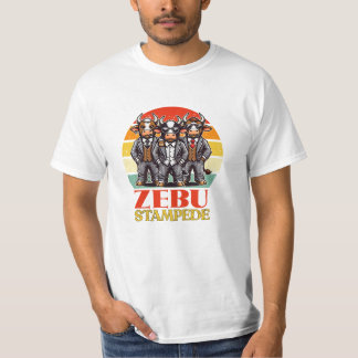 T-shirt Idée cadeau pour les amateurs de Zebu