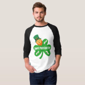 T-shirt Idée cadeau saint patrick, Irish day, trefle (Devant entier)