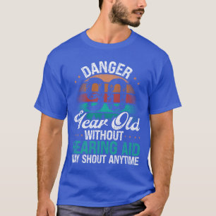 T-shirt Idée d'anniversaire 90 Humour peut crier Drôle de