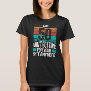 T-shirt Idée d'anniversaire pour les femmes Vintage 50 ans