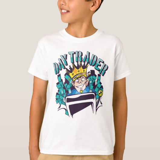 T-shirt Idée de cadeau pour day trader (Devant)