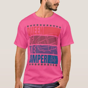 T-shirt Idée De Camping Rétro Pour Campeurs Rv - Reine Du