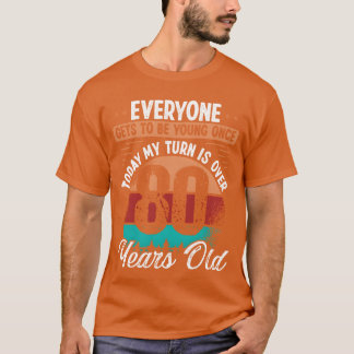 T-shirt Idée de fête d'anniversaire de 80 ans pour hommes
