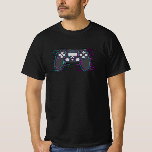 T-shirt Idée de jeu vidéo du jeu de contrôleur de jeu de j (Devant)
