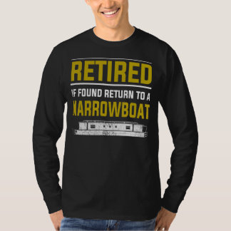 T-shirt Idée de l'équipe de Narrowboat pour les femmes et