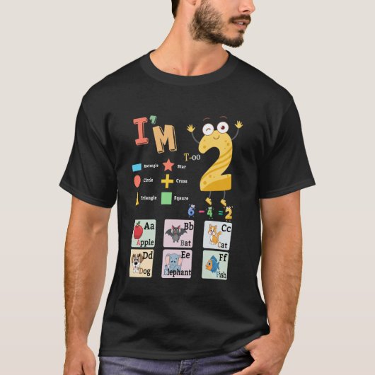 T-shirt Idée de phonétique et de forme d'alphabet pour l'é (Devant)