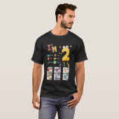 T-shirt Idée de phonétique et de forme d'alphabet pour l'é (Devant entier)